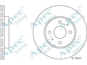 APEC braking DSK582 stabdžių diskas 
 Stabdžių sistema -> Diskinis stabdys -> Stabdžių diskas
60806137, 60810076, 60811256, 60811266