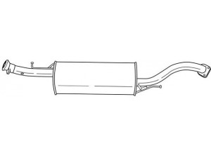 AKS DASIS SG37425 vidurinis duslintuvas