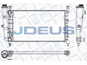 JDEUS RA0110950 radiatorius, variklio aušinimas 
 Aušinimo sistema -> Radiatorius/alyvos aušintuvas -> Radiatorius/dalys
7075124, 7685063, 773221, 7739955
