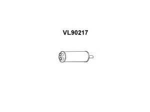 VENEPORTE VL90217 priekinis duslintuvas 
 Išmetimo sistema -> Duslintuvas
688086
