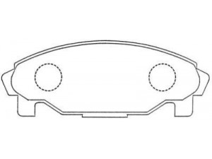 AISIN ASN-253 stabdžių trinkelių rinkinys, diskinis stabdys
0449187724, 0449187725, 0449187727