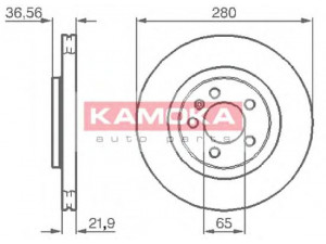 KAMOKA 1031856 stabdžių diskas 
 Stabdžių sistema -> Diskinis stabdys -> Stabdžių diskas
1J0 615 301 E, 1J0 615 301 E, 1J0 615 301 E