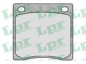 LPR 05P165 stabdžių trinkelių rinkinys, diskinis stabdys 
 Techninės priežiūros dalys -> Papildomas remontas
45022634671, 45022671000, 45022684888