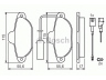 BOSCH 0 986 424 379 stabdžių trinkelių rinkinys, diskinis stabdys 
 Techninės priežiūros dalys -> Papildomas remontas
5892736, 77362185, 9947468, 1559698