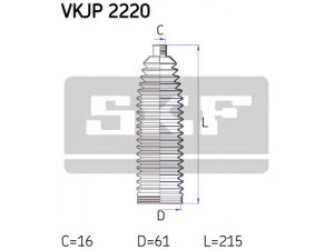 SKF VKJP 2220 gofruotoji membrana, vairavimas 
 Vairavimas -> Gofruotoji membrana/sandarinimai
2992592