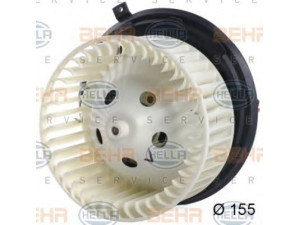 HELLA 8EW 351 043-451 vidaus pūtiklis 
 Šildymas / vėdinimas -> Orpūtė/dalys
77 01 048 752