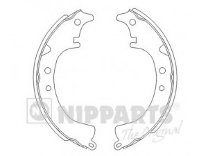 NIPPARTS J3502008 stabdžių trinkelių komplektas 
 Techninės priežiūros dalys -> Papildomas remontas
04495-12070, 04495-14010, 04495-14011