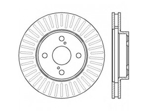 BENDIX 562414B stabdžių diskas 
 Dviratė transporto priemonės -> Stabdžių sistema -> Stabdžių diskai / priedai
4351202060, 4351202070, 4351202071