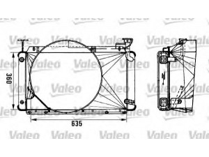 VALEO 962495 radiatorius, variklio aušinimas 
 Aušinimo sistema -> Radiatorius/alyvos aušintuvas -> Radiatorius/dalys
NTC4839