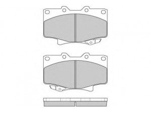 E.T.F. 12-0623 stabdžių trinkelių rinkinys, diskinis stabdys 
 Techninės priežiūros dalys -> Papildomas remontas
0446560020, 0446560130, 04465YZZAL