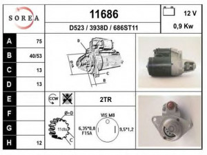 EAI 11686 starteris
ADU8983, AUU1140