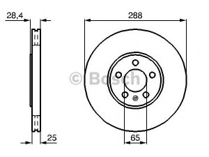 BOSCH 0 986 478 619 stabdžių diskas 
 Dviratė transporto priemonės -> Stabdžių sistema -> Stabdžių diskai / priedai
3A0 615 301, 3A0 615 301 A