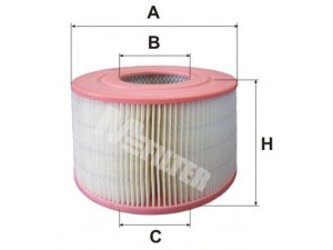 MFILTER A 8039 oro filtras 
 Techninės priežiūros dalys -> Techninės priežiūros intervalai
17801-58010, 17801-44010, 17801-44011