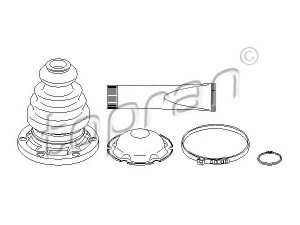 TOPRAN 111 680 gofruotoji membrana, kardaninis velenas 
 Ratų pavara -> Gofruotoji membrana
8E0 498 201, 8E0 498 201E, 8E0 498 201