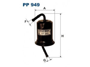 FILTRON PP949 kuro filtras 
 Filtrai -> Kuro filtras
E9BZ9155A, B35920490, B35920490