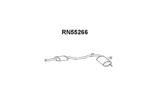 VENEPORTE RN55266 vidurinis duslintuvas 
 Išmetimo sistema -> Duslintuvas
7700798197