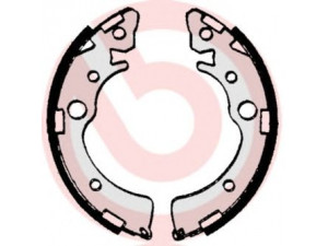 BREMBO S 28 509 stabdžių trinkelių komplektas 
 Techninės priežiūros dalys -> Papildomas remontas
43053SR3A00, 43153S04A01, 43153SR3A01