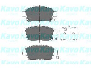 KAVO PARTS KBP-9009 stabdžių trinkelių rinkinys, diskinis stabdys 
 Techninės priežiūros dalys -> Papildomas remontas
044650D020, 044650D030, 044650W050