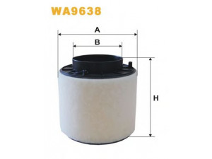 WIX FILTERS WA9638 oro filtras 
 Techninės priežiūros dalys -> Techninės priežiūros intervalai
8K0133843D, 8K0133843D