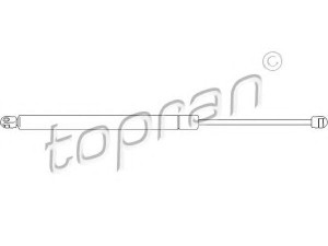 TOPRAN 112 070 dujinė spyruoklė, bagažinė 
 Priedai -> Bagažinė/pakrovimo skyrius
1 009 060, 1 047 212, 1 094 814