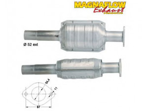 MAGNAFLOW 81865D katalizatoriaus keitiklis 
 Išmetimo sistema -> Katalizatoriaus keitiklis
46518057, 46557519