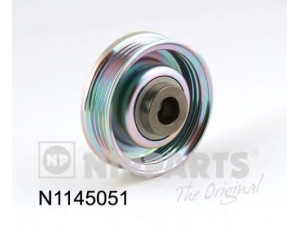 NIPPARTS N1145051 kreipiantysis skriemulys, V formos rumbuotas diržas 
 Diržinė pavara -> V formos rumbuotas diržas/komplektas -> Laisvasis/kreipiamasis skriemulys
MN137552