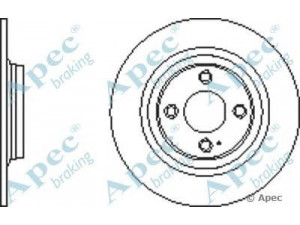 APEC braking DSK2579 stabdžių diskas 
 Dviratė transporto priemonės -> Stabdžių sistema -> Stabdžių diskai / priedai
N06Y26251, N06Y26251A, N06Y26251B