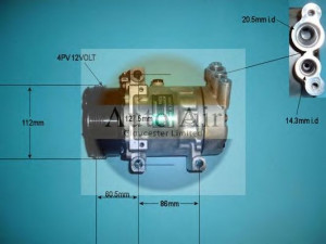 AUTO AIR GLOUCESTER 14-4049 kompresorius, oro kondicionierius 
 Oro kondicionavimas -> Kompresorius/dalys
2763000QAJ, 8200037058, 2763000QAJ