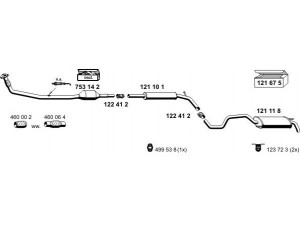ERNST 071405 išmetimo sistema 
 Išmetimo sistema -> Išmetimo sistema, visa
