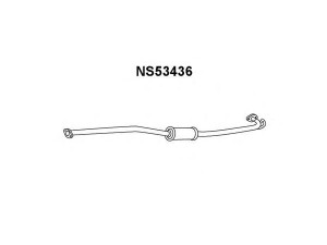 VENEPORTE NS53436 priekinis duslintuvas 
 Išmetimo sistema -> Duslintuvas
203008H800