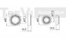 TREVI AUTOMOTIVE WB1772 rato guolio komplektas 
 Ašies montavimas/vairavimo mechanizmas/ratai -> Rato stebulė/montavimas -> Rato guolis