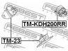 FEBEST TM-KDH200RR variklio montavimas 
 Variklis -> Variklio montavimas -> Variklio montavimo rėmas
12380-30010