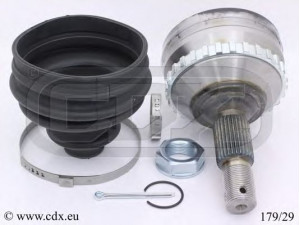 CDX 179/29 jungčių komplektas, kardaninis velenas 
 Ratų pavara -> Sujungimai/komplektas
