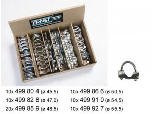 ERNST 460842 asortimentas, vamzdžių sujungimai