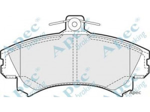 APEC braking PAD912 stabdžių trinkelių rinkinys, diskinis stabdys 
 Techninės priežiūros dalys -> Papildomas remontas
MR235557, MR249241, MR407946, MR977117