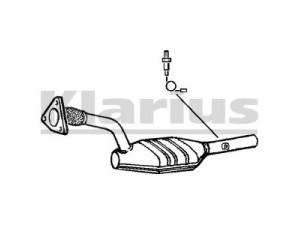 KLARIUS 321635 katalizatoriaus keitiklis 
 Išmetimo sistema -> Katalizatoriaus keitiklis
8200105516, 8200105517, 8200374610
