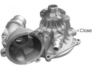 SPIDAN 91716 vandens siurblys 
 Aušinimo sistema -> Vandens siurblys/tarpiklis -> Vandens siurblys
11517524552, 11517586781