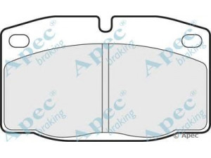 APEC braking PAD428 stabdžių trinkelių rinkinys, diskinis stabdys 
 Techninės priežiūros dalys -> Papildomas remontas
1605496, 1605671, 1605677, 1605696