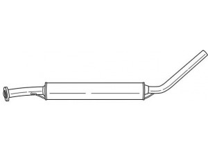 AKS DASIS SG72406 vidurinis duslintuvas