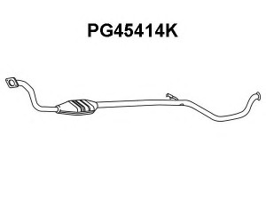 VENEPORTE PG45414K katalizatoriaus keitiklis