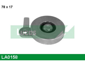 LUCAS ENGINE DRIVE LA0158 įtempiklio skriemulys, paskirstymo diržas 
 Techninės priežiūros dalys -> Papildomas remontas
46515206