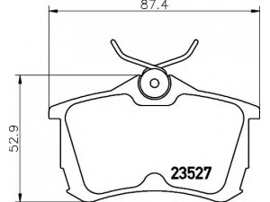 HELLA 8DB 355 009-511 stabdžių trinkelių rinkinys, diskinis stabdys 
 Techninės priežiūros dalys -> Papildomas remontas
43022S1AE02, 43022S1AE03, 43022S1AE30