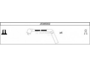 NIPPARTS J5385002 uždegimo laido komplektas 
 Kibirkšties / kaitinamasis uždegimas -> Uždegimo laidai/jungtys
MD139120, MD143879, MD143880, MD180171