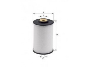 UNIFLUX FILTERS XN1010 kuro filtras 
 Techninės priežiūros dalys -> Papildomas remontas
352 470 0092, 000 090 11 51, 000 092 27 05