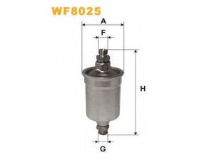 WIX FILTERS WF8025 kuro filtras 
 Filtrai -> Kuro filtras
91111017600, 91111018400, 91135690100