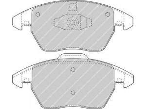 FERODO FDB1728 stabdžių trinkelių rinkinys, diskinis stabdys 
 Techninės priežiūros dalys -> Papildomas remontas
1609987980, 425323, 425344, 1609987980