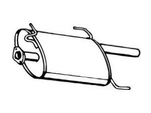 WALKER 16578 galinis duslintuvas 
 Išmetimo sistema -> Duslintuvas
2010079R00