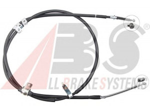 A.B.S. K18921 trosas, stovėjimo stabdys 
 Stabdžių sistema -> Valdymo svirtys/trosai
UR5844420A