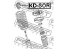 FEBEST KD-SOR amortizatorius
54602-3E100