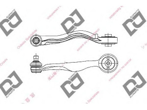 DJ PARTS DA1191 vikšro valdymo svirtis 
 Ašies montavimas/vairavimo mechanizmas/ratai -> Valdymo svirtis/pasukamosios svirties sujungimas -> Vairo trauklės (valdymo svirtis, išilginis balansyras, diago
4D0407509B, 4D0407509D, 4D0407509F